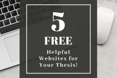 5 Free Helpful Websites for Your Thesis